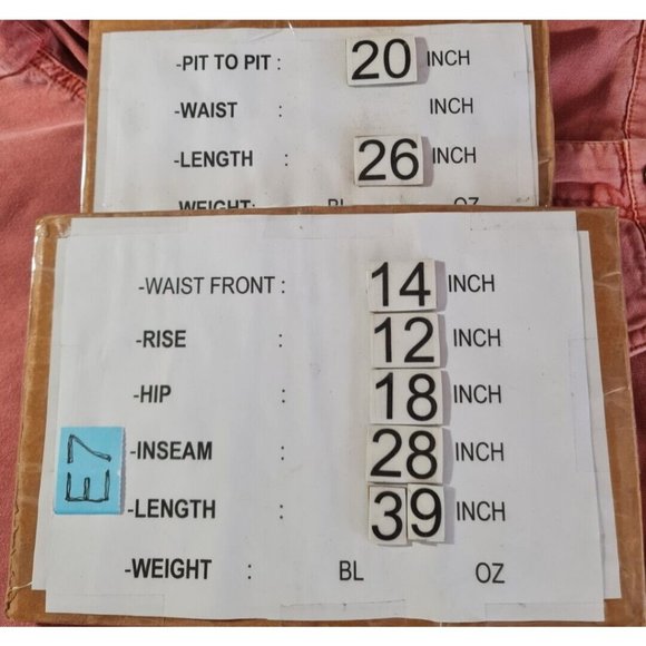 NANNETTE KELLER Womens 2 Piecs Chambray Pant Set Top Size M Pant Size S Pink E7P - Picture 12 of 12